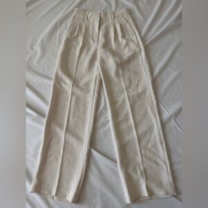 Wilfred/Aritzia Light Birch Effortless Pants